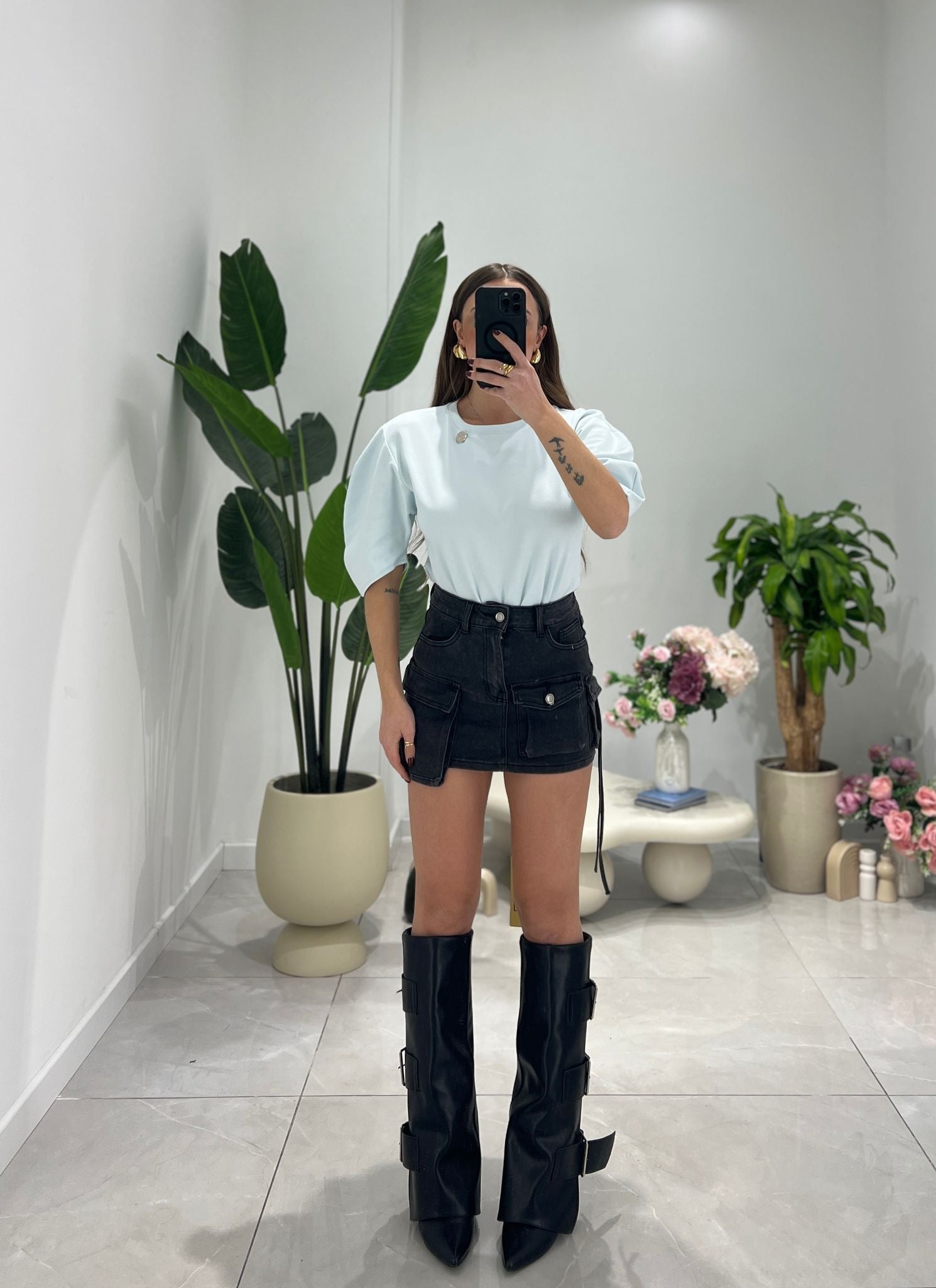 Shirt Maya 6011 - CELESTE - Frida Shop