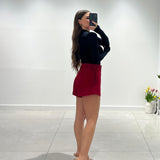 Shorts Brooke 4131 (bordeaux) - Frida Shop