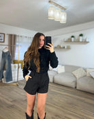 Shorts Brooke 4131 (nero) - Frida Shop