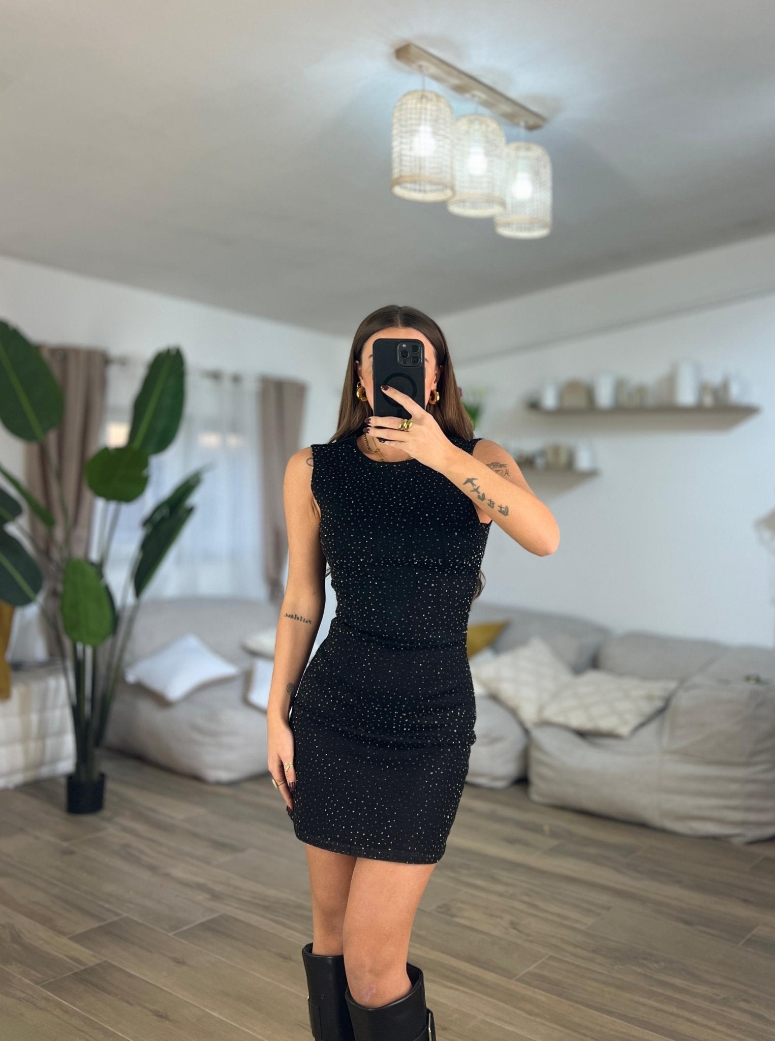 Vestito Alexa 124184 - 1(nero) - Frida Shop