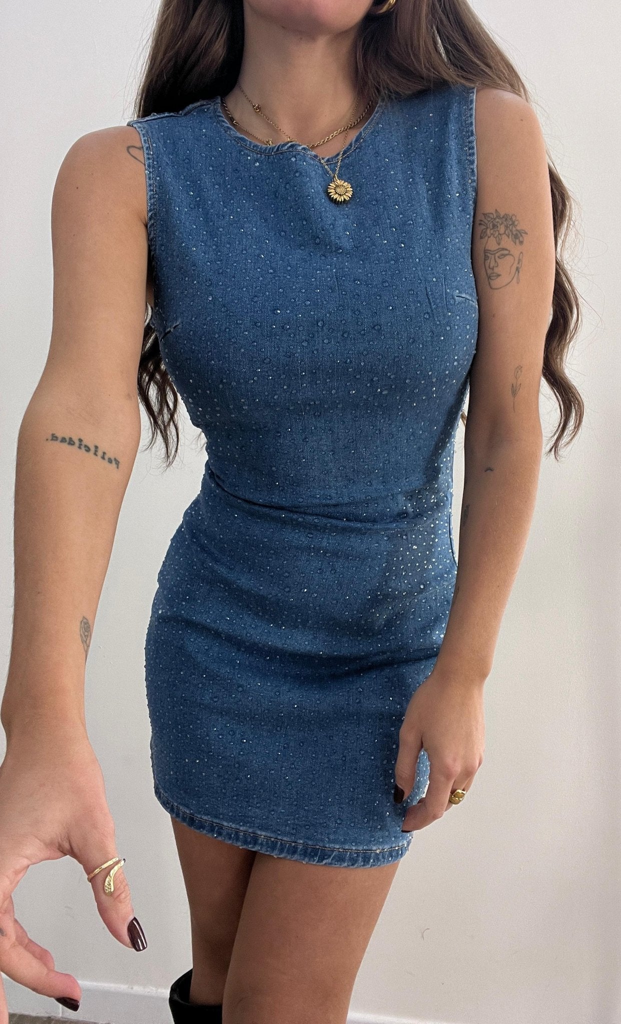 Vestito Alexa 124184(denim) - Frida Shop