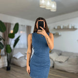 Vestito Alexa 124184(denim) - Frida Shop