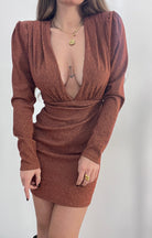 Vestito Alis 25908 (bronzo) - Frida Shop