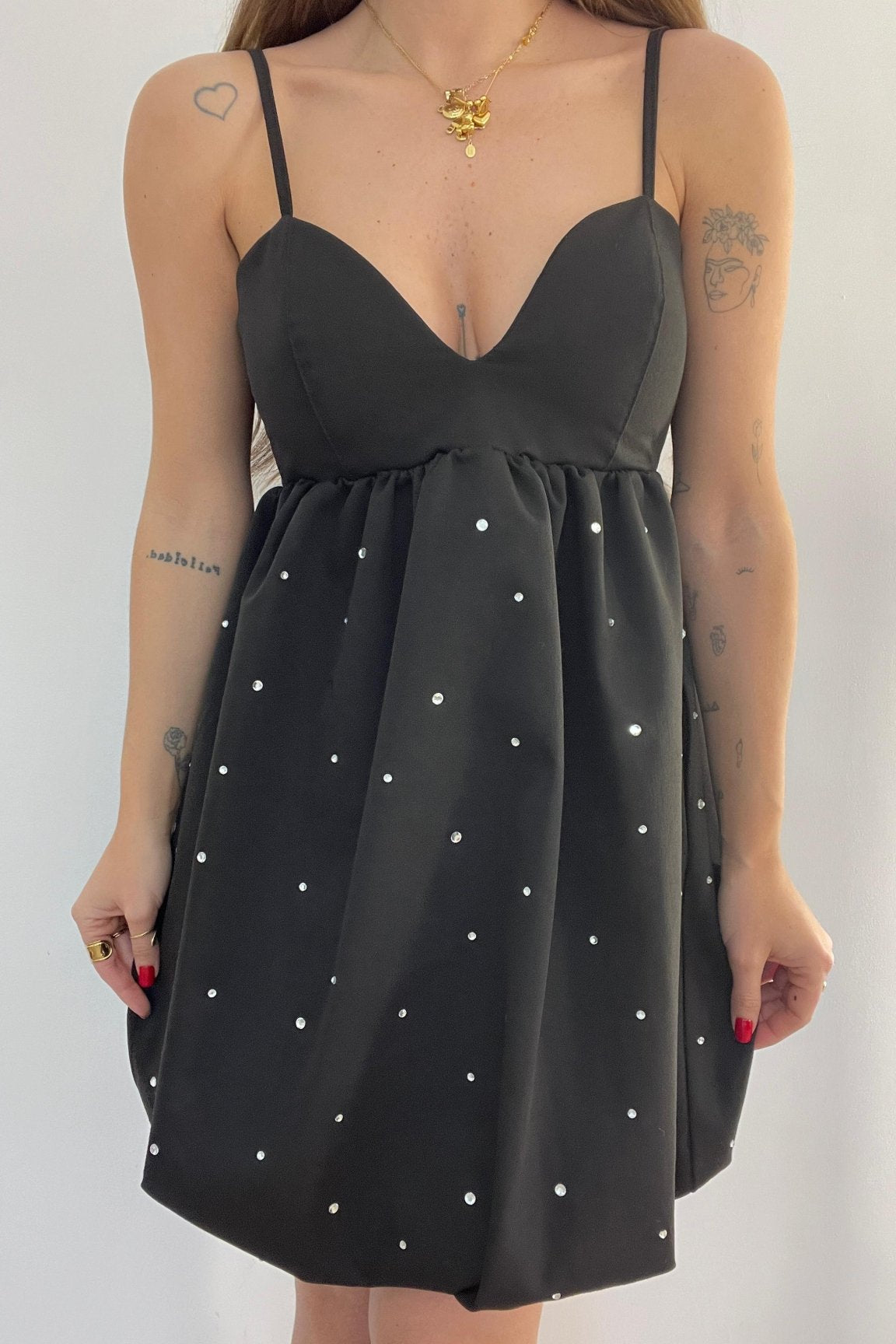 Vestito by Lumina 2113 (nero) - Frida Shop