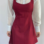 Vestito Camilla 7298 (bordeaux) - Frida Shop