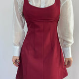 Vestito Camilla 7298 (bordeaux) - Frida Shop