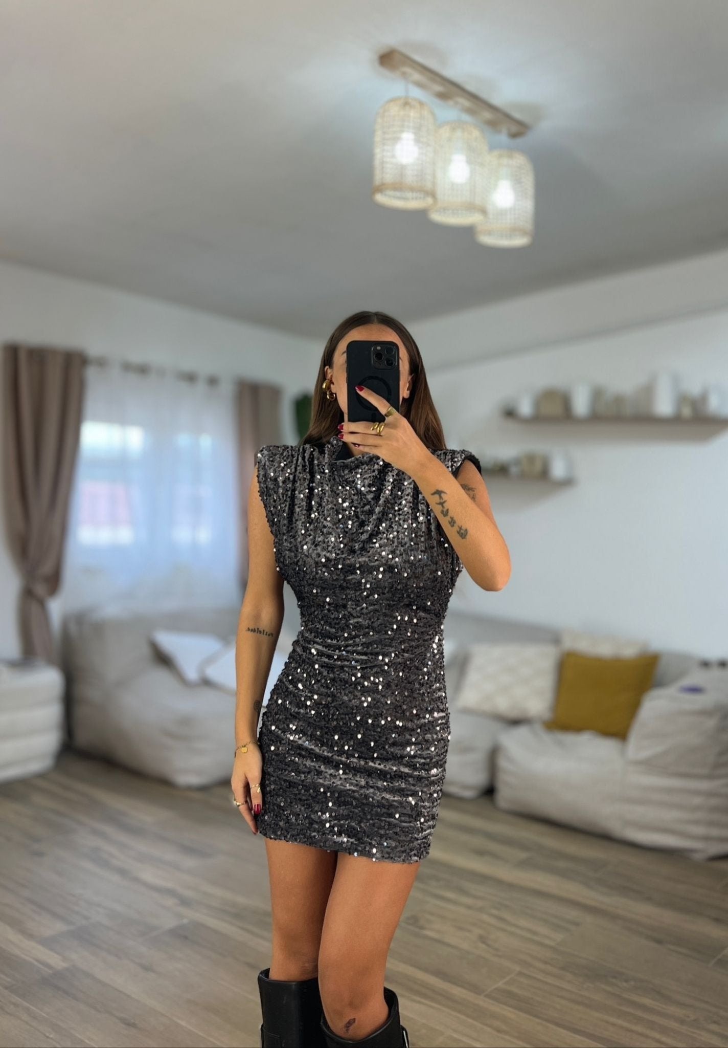 Vestito Corinee 1184 (grigio) - Frida Shop