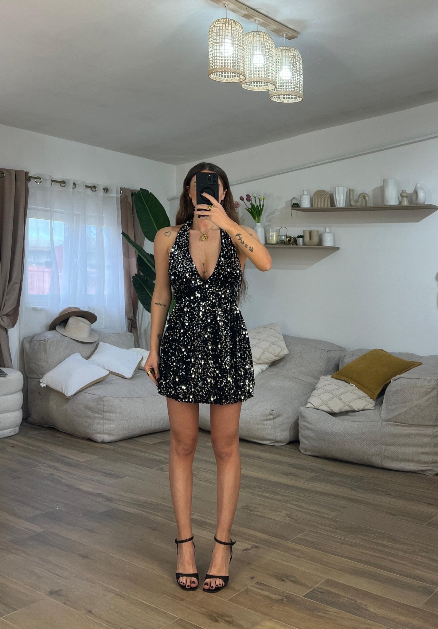 Vestito Delma 25989 (nero) - Frida Shop