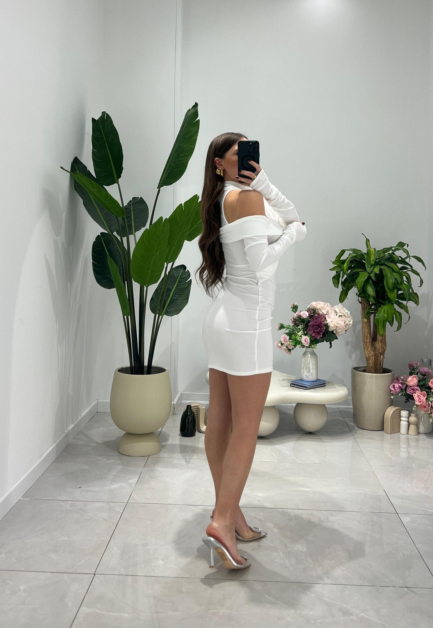 Vestito Enea 26223 - BIANCO - Frida Shop