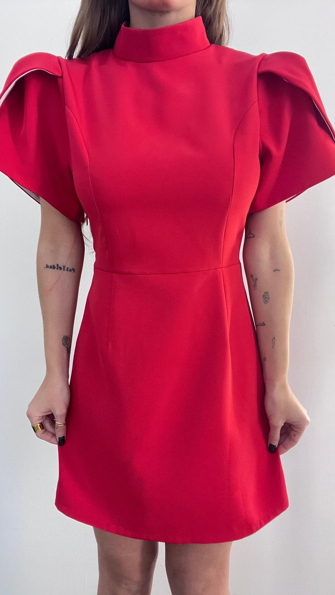 Vestito Glam 6695 (rosso) - Frida Shop