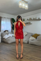 Vestito Rasha 25924 (rosso) - Frida Shop