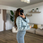 Giacca crop tweed Cynthia 2335 - Frida Shop
